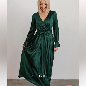 Baltic Born Holly Satin Maxi Dress